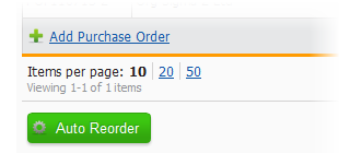 Auto re-order